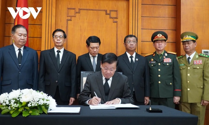 세계 각국 지도자, 故 쩐 득 르엉 전 국가주석 별세에 조전 보내 - ảnh 2