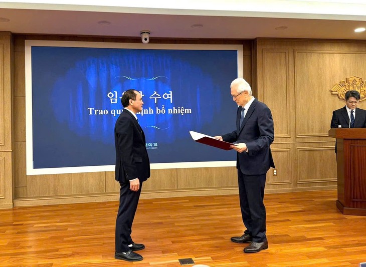 응우옌 쭝 비엣 교수, 계명대학교 명예교수로 임명 - ảnh 2