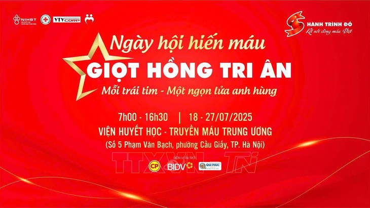 ‘2025 감사의 붉은 핏방울’ 헌혈 캠페인, 4천 단위 혈액 접수 목표 - ảnh 1