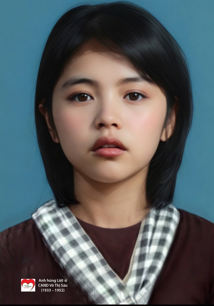 베트남 순국열사 컬러 영정 사진 기증 - ảnh 2