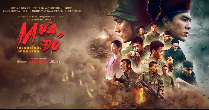 〈붉은 비〉 베트남 영화사의 불굴의 영웅 서사시 - ảnh 1