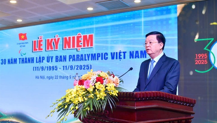 마이 반 찐 부총리, 베트남 패럴림픽 위원회 설립 30주년 기념식에 참석 - ảnh 1