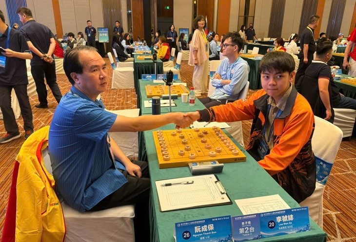 베트남, 2025 세계 장기 선수권대회서 1위로 올라 - ảnh 1