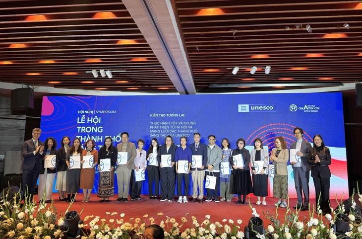 ‘유네스코 창의도시’ 하노이, 발전 약속 구체화 - ảnh 1