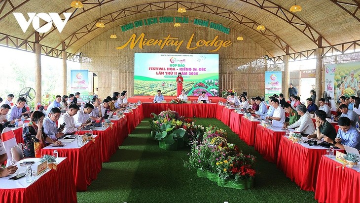 2025 사덱 꽃·관상용 나무 페스티벌, 2025년 12월 27일~ 2026년 1월 4일까지 개최 - ảnh 1