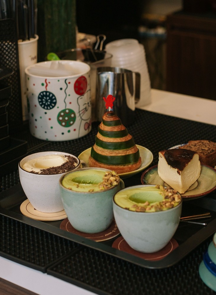 하노이의 최신 트렌드 ‘아포가토’ 커피 체험 - ảnh 3