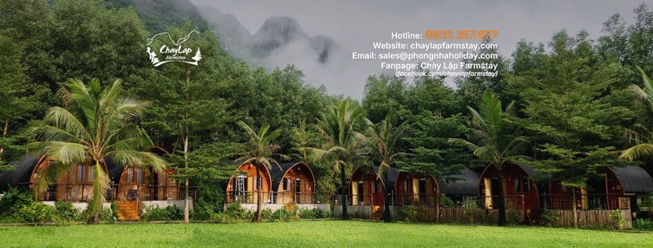 새해 여행: 베트남 중부 꽝빈 지역 짜이럽 팜스테이(Chày Lập Farmstay) 탐방 - ảnh 1