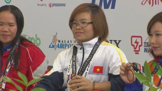 វៀតណាមមានមេដាយមាសនៅ ASEAN Para Games ២០១៧ - ảnh 1