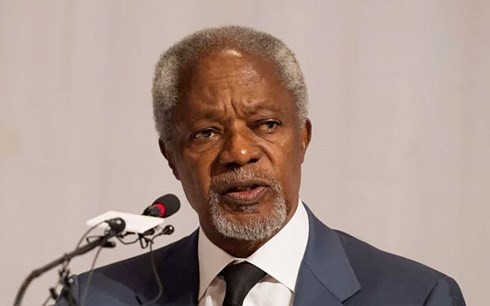 លោក Kofi Annan អតីតអគ្គលេខាធិការ អ.ស.ប ទទួលអនិច្ចកម្ម - ảnh 1