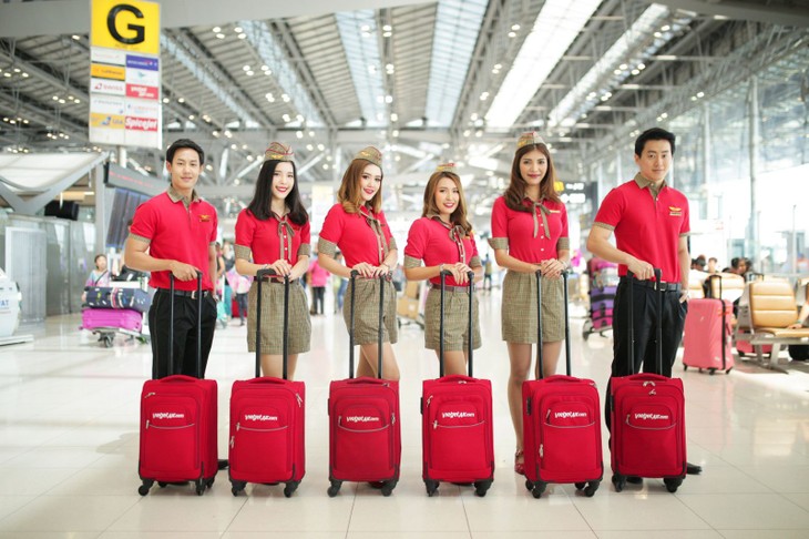 ក្រុមហ៊ុនអាកាសចរណ៍ Vietjet គឺជាក្រុមហ៊ុនអាកាសចរណ៍ដំបូងបើកជើងហោះហើរនៅអាកាសយានដ្ឋាន Phuket  (ប្រទេសថៃ)  - ảnh 1