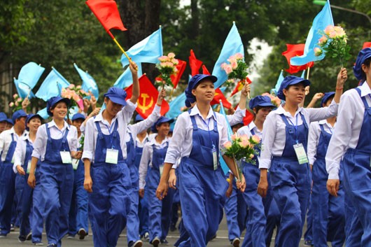 ស្ពានទូរទស្សន៍ “រុងរឿងសហជីពវៀតណាម” - ảnh 1