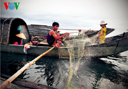 បរិយកាសសុខសាន្តត្រាណនៅ lagune Quang Loi - ảnh 10