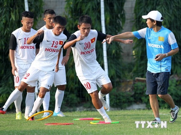 ក្រុមកីឡាវៀតណាមត្រៀមខ្លួនជាស្រេចប្រកួតនៅ ASIAD 17 នឹងប្រព្រឹត្តទៅនៅ Incheon កូរ៉េខាងត្បូង - ảnh 1