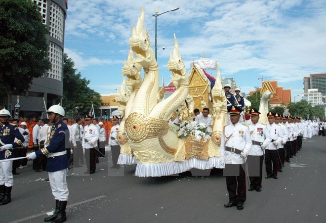 កម្ពុជារៀបចំពិធីកាន់ទុក្ខជាតិសម្តេច ជា ស៊ីម  - ảnh 1