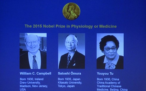 ប្រកាស់ពានរង្វាន់ Nobel ខាងវេជ្ជសាស្ត្រឆ្នាំ២០១៥ - ảnh 1