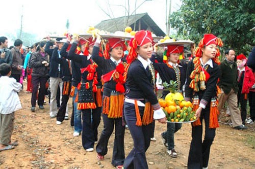 បុណ្យចូលឆ្នាំថ្មីរបស់ជនជាតិ Mong នៅស្រុក Meo Vac ខេត្ត Ha Giang - ảnh 2