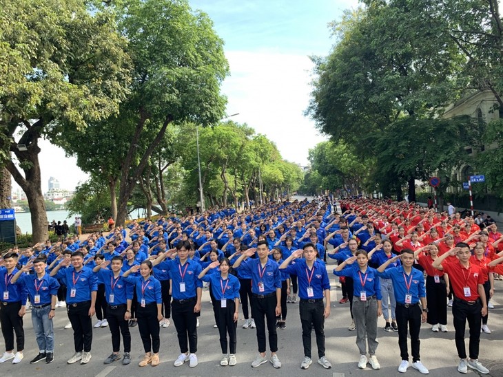 Banyak aktivitas menyambut Kampanye “Saya mencintai Ha Noi” tahun 2020  - ảnh 1