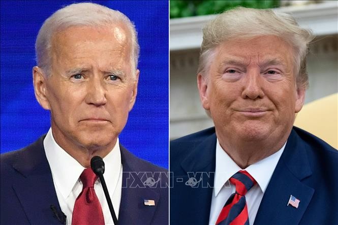 Pilpres AS 2020: Dua capres D.Trump dan J.Biden melakukan kampanye pemilihan di berbagai negara bagian kunci - ảnh 1