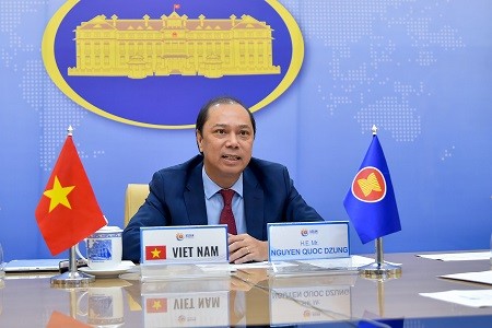 ASEAN 2020: Dialog ke-33 ASEAN-AS diadakan secara virtual - ảnh 1