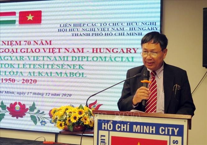 Upacara Peringatan 70 Tahun Jalinan Hubungan Diplomatik Vietnam-Hungaria - ảnh 1