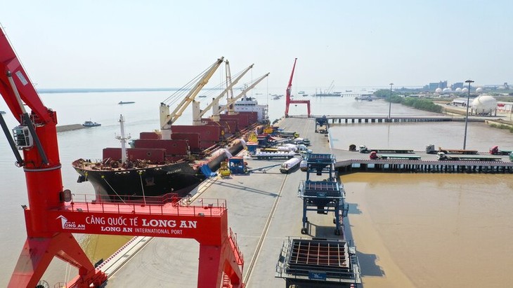 Melancarkan Pembuluh Darah Logistik di Daerah Dataran Rendah Sungai Mekong - ảnh 2