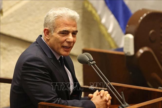 PM Sementara Israel Nyatakan Iktikat Baik terhadap Palestina - ảnh 1