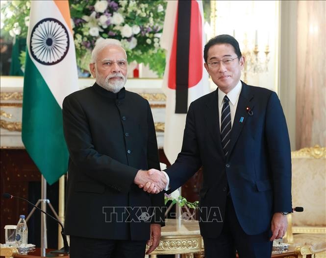 Jepang, India, Australia Sepakat Bekerja Sama demi Kawasan Indo-Pasifik yang Bebas dan Terbuka - ảnh 1