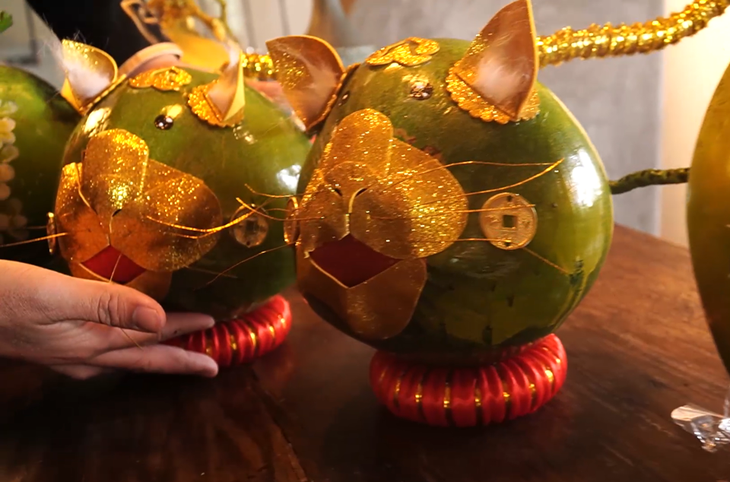 Buat Maskot Kucing untuk Rayakan Hari Raya Tet 2023 - ảnh 2