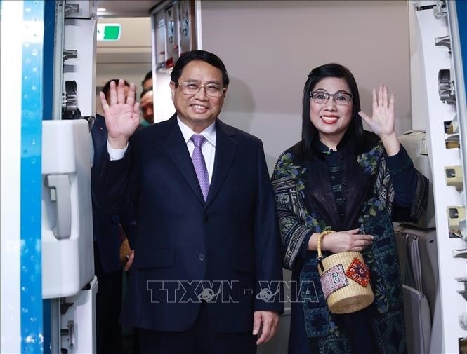 PM Pham Minh Chinh Memulai Kunjungan Resmi di Republik Singapura - ảnh 1