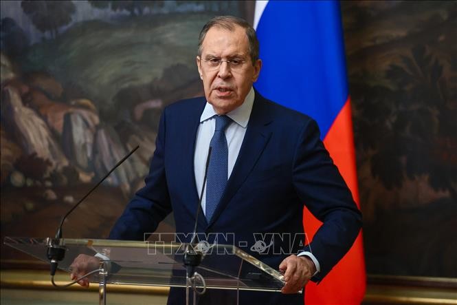 Menlu Rusia, Sergei Lavrov Kunjungi Azerbaijan - ảnh 1