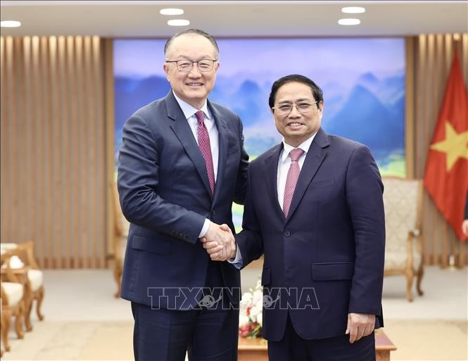 PM Pham Minh Chinh Terima Wakil Presiden Dana Kemitraan Infrastruktur Global (GIP) - ảnh 1