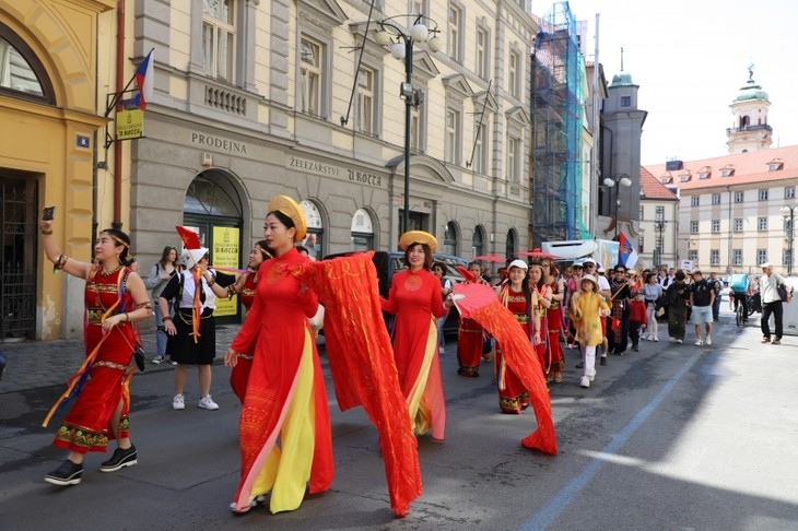 Warna-Warni Vietnam di Festival Etnis-Etnis Minoritas Republik Ceko - ảnh 1