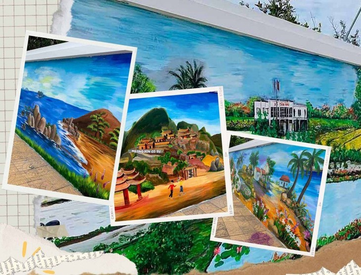 Mural Terpanjang di Vietnam - ảnh 2