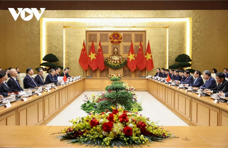 PM Vietnam, Pham Minh Chinh Beraudiensi dengan Sekjen, Presiden Tiongkok, Xi Jinping - ảnh 1