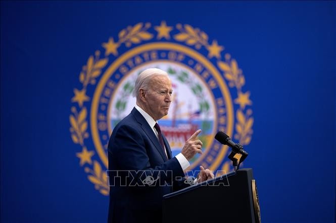 Pilpres AS 2024: Presiden J.Biden Cukupi Jumlah Suara Pendukung untuk Menjadi Capres Partai Demokrat - ảnh 1