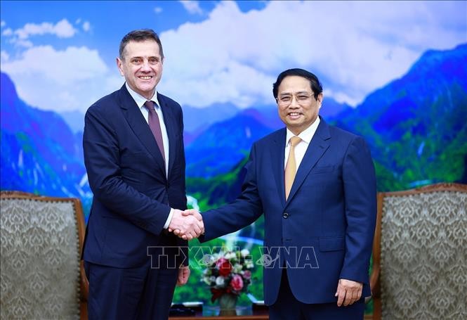 PM Vietnam, Pham Minh Chinh Terima Dubes Bulgaria, Pavlin Todorov - ảnh 1