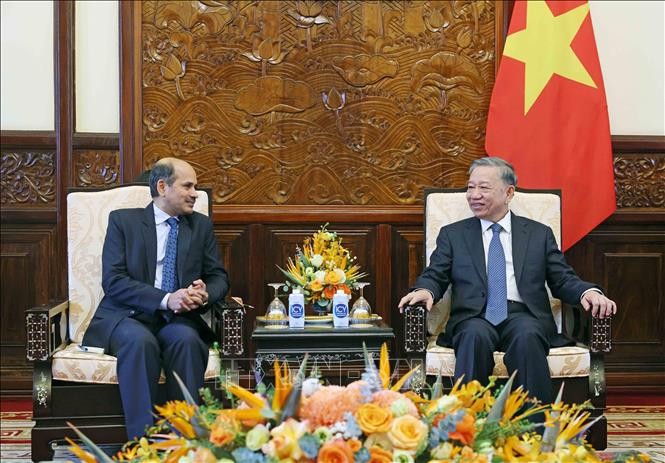 Presiden Vietnam, To Lam Menerima Dubes India untuk Vietnam - ảnh 1