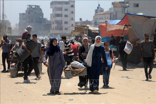 Konflik di Gaza: Kalangan Otoritas AS Secara Bertubi-tubi Datang ke Kawasan untuk Dorong Perundingan Gencatan Senjata    - ảnh 1