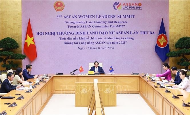 PM Vietnam, Pham Minh Chinh Hadiri KTT ke-3 Pemimpin Perempuan ASEAN - ảnh 1