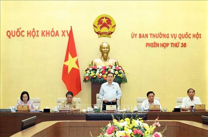 Penutupan Sidang ke-36 Komite Tetap MN Vietnam - ảnh 1