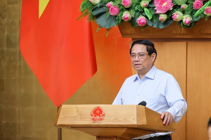 PM Vietnam, Pham Minh Chinh Pimpin Sidang Tematik Pemerintah tentang Legislasi - ảnh 1