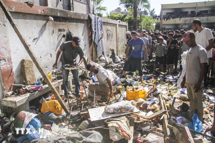 Ketegangan di Timur Tengah: Israel Lakukan Serangan terhadap Tepi Barat sehingga Tewaskan 16 Orang Palestina - ảnh 1