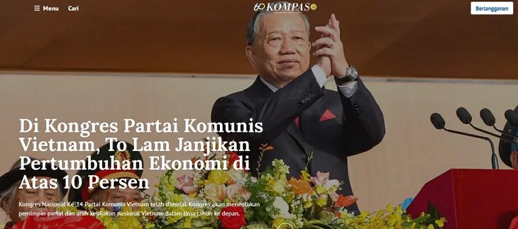 Masyarakat Indonesia Terkesan dengan Skala Kongres Nasional XIV Partai Komunis Vietnam - ảnh 2