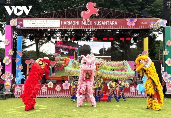 Indonesia Selenggarakan Imlek Festival Pertama Bersamaan dengan Bulan Ramadhan - ảnh 1