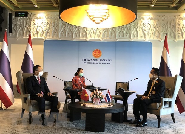 Wakil Ketua Majelis Rendah Thailand Apresiasi Kerja Sama dengan Majelis Nasional Vietnam - ảnh 1