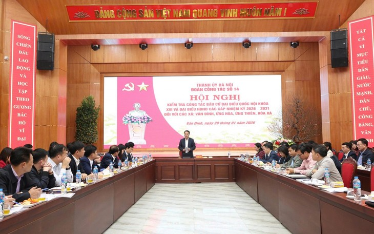 베트남 전국, 제16대 국회 대의원 선거와 2026~2031년 임기의 각급 인민의회 선거 사전 준비에 적극 나서 - ảnh 1