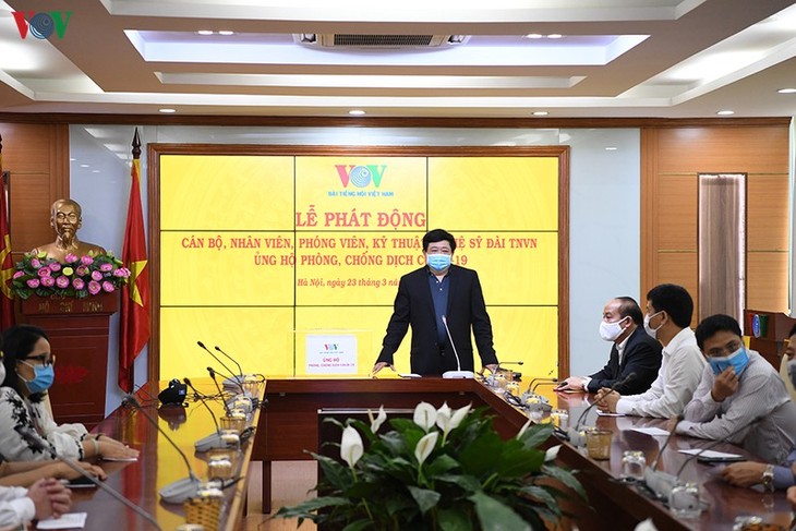 本台举办防控新冠肺炎疫情响应活动 - ảnh 1