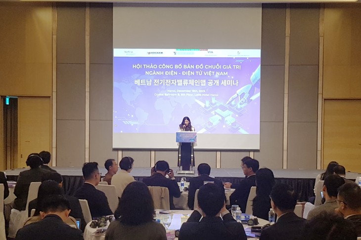 越南发布电子电气产业价值链版图 - ảnh 2