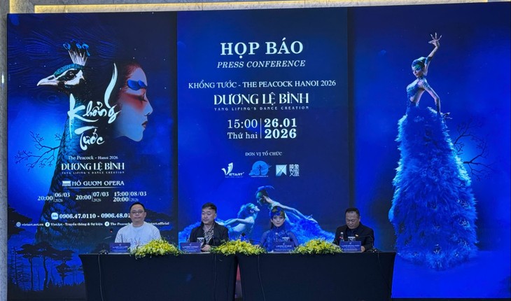 中国著名舞剧《孔雀》将献演越南观众 - ảnh 1