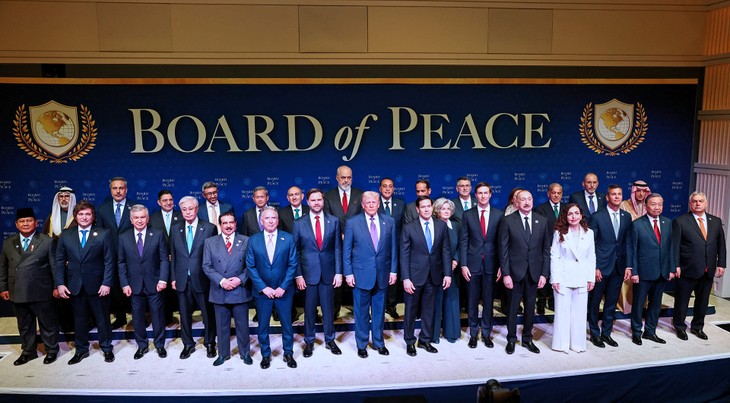 苏林结束出席在美国举行的加沙和平协议理事会启动会议行程 - ảnh 1